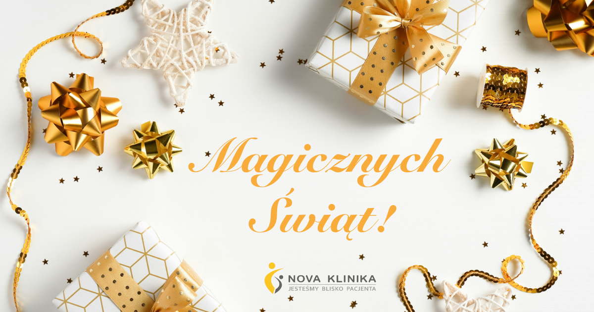 Życzenia świąteczne Nova Klinika Boże Narodzenie 2025